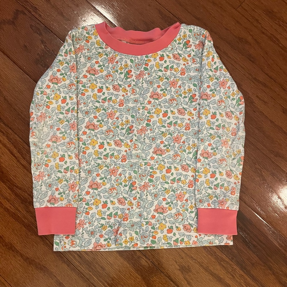 Lake Floral Pajama Top